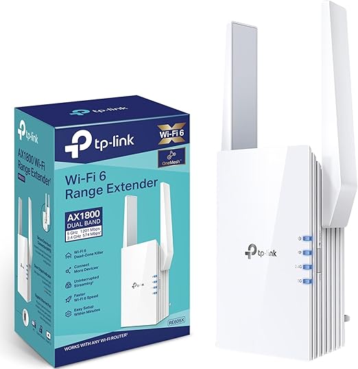 TP-Link RE605X AX1800 gamingstoreuae TP-Link RE605X AX1800 gamingstoreuae